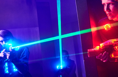 laserdome spelare